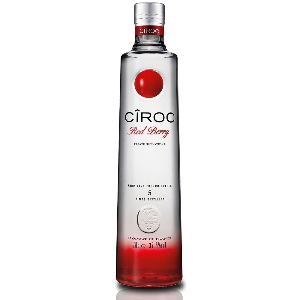 Vodka Ciroc red berry de 750 ml.