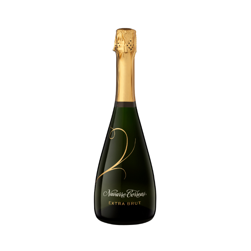 Vino Espumante Navarro Correas extra brut de 750 ml.