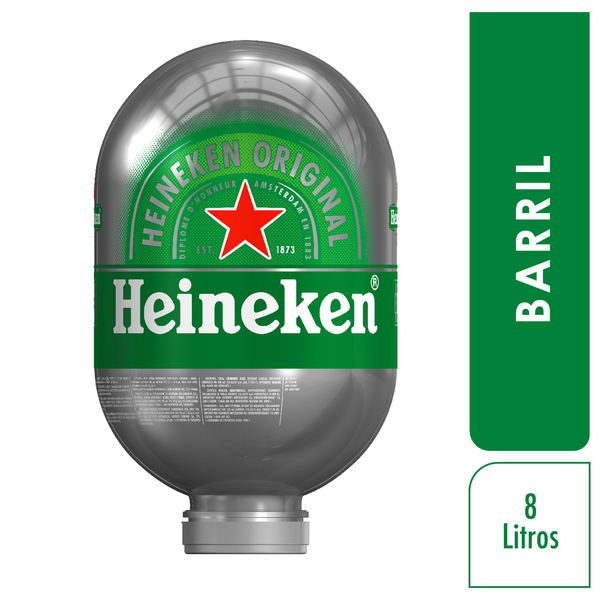 Cerveza Heineken Blade Barril de 8.000 ml.