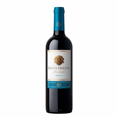 Vino Tinto Santa Helena Reservado Malbec de 750 ml.