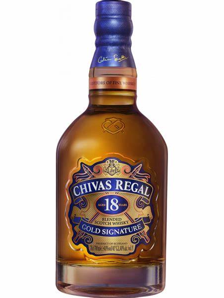 Whisky Chivas Regal 18 Años de 750 ml.