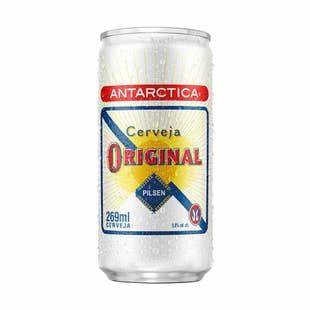 Cerveza Antartica Original Lata de 269 ml.