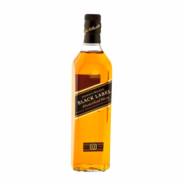Whisky Johnnie Walker Black Label de 1.000 ml.