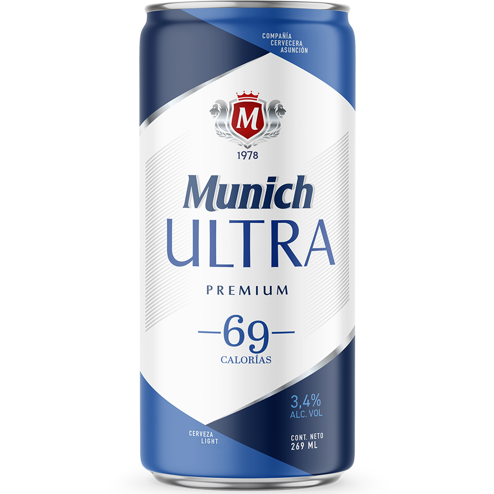 Cerveza Munich Ultra de 269 ml.