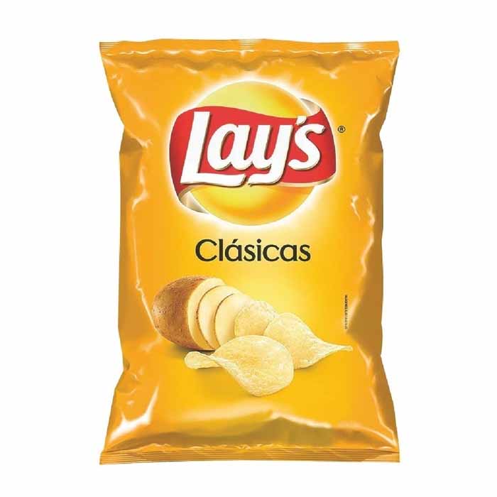 Papas Fritas Lays clasicas de 95 gr.