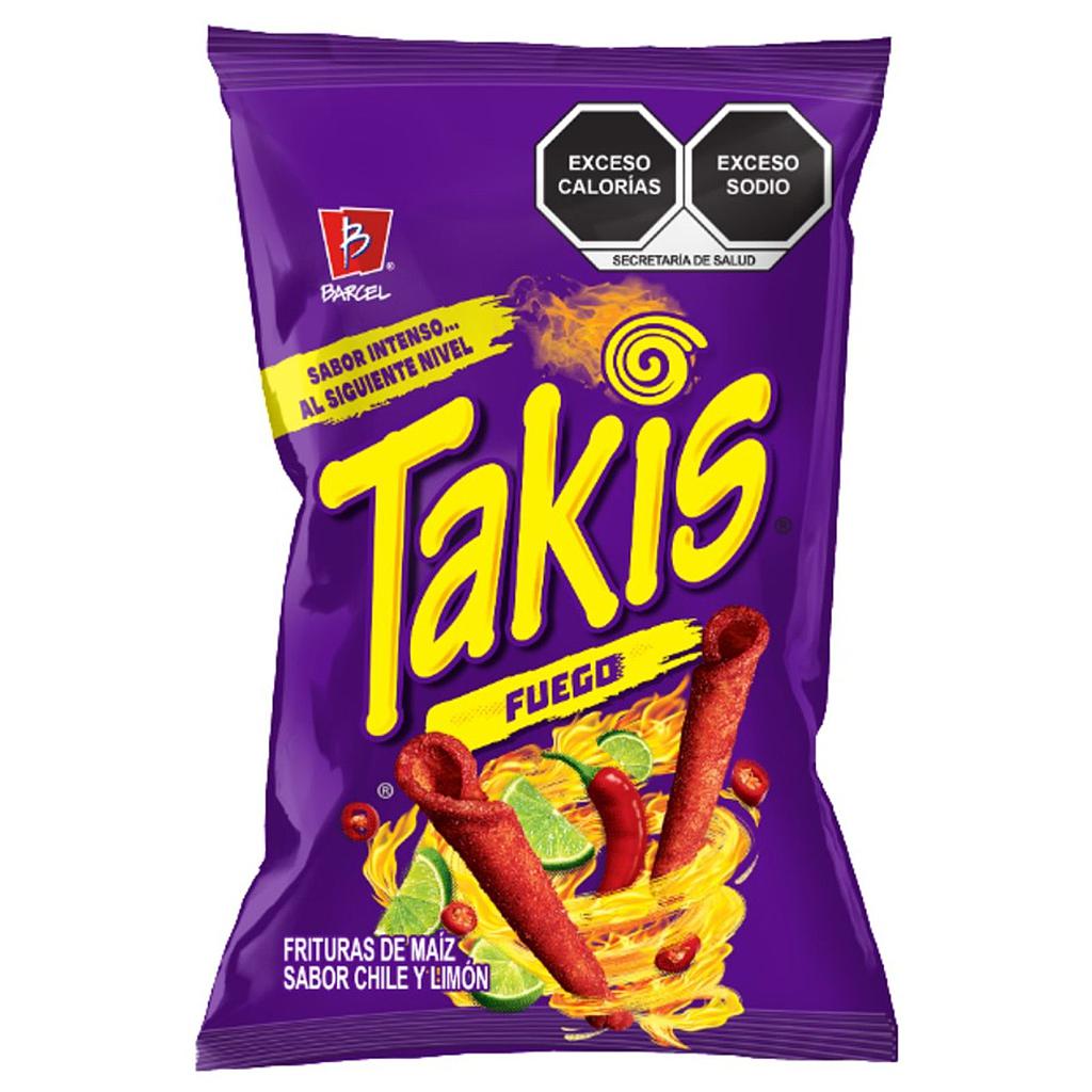 Takis Barcel Fuego Flow Bar 1p 200 gr.