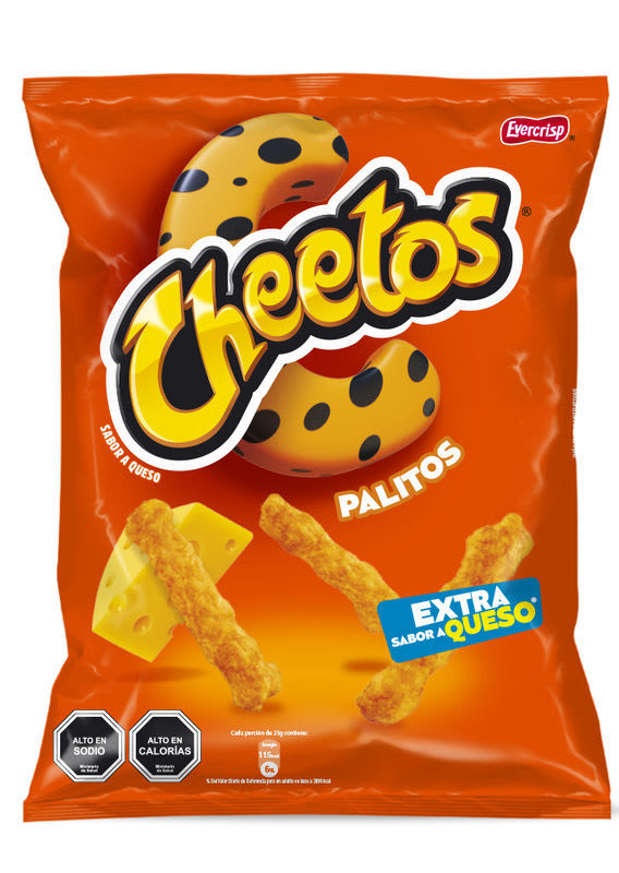 Palitos Cheetos Extra Queso de 110 gr.