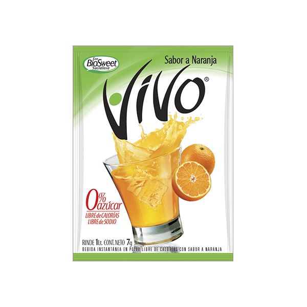 JUGO VIVO NARANJA 8 GR