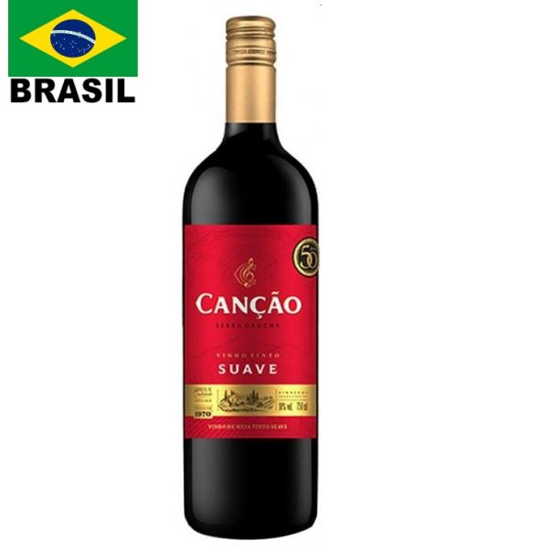 VINO CANCAO VINO TINTO SUAVE750ml