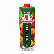 Jugo Watts frutos rojos de 1.000 ml.