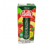 Jugo Watts durazno de 200 ml.