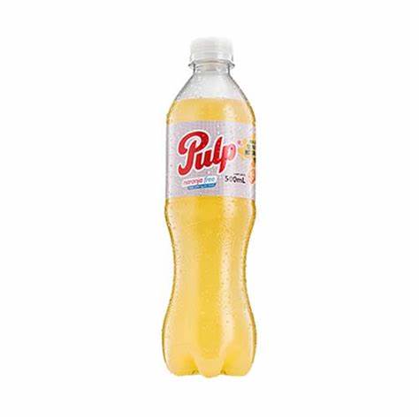 Gaseosa Pulp Naranja Free de 500 ml.