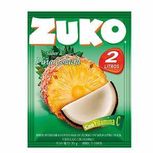 Jugo en Polvo Zuko Piña Colada de 2.000 ml.
