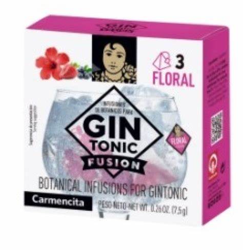 Infusion Carmencita Gin Tonic Floral x 3 Uni.