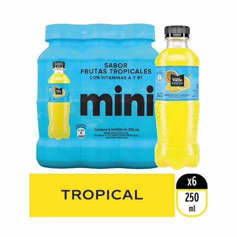 Jugos Frugos Fresh Frutas Tropicales Pack x 6 Uni de 250 ml.