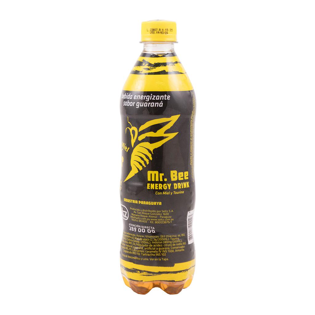 Energizante Mr. Bee Sin Azucares de 500 ml.