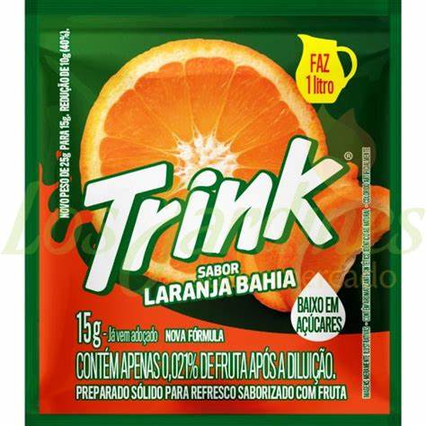 Refresco en Polvo Trink Naranja Bahia de 15 gr.