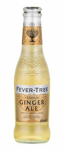 Agua Tonica Fever Tree Ginger Ale 200 ml.