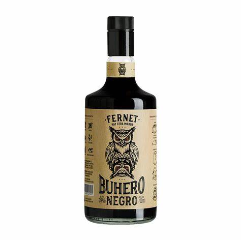 Fernet Buhero Negro de 700 ml.